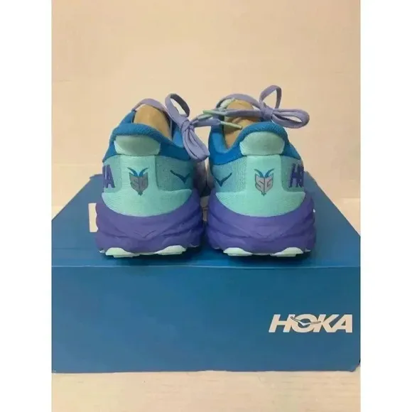 -570 Hoka W Speedgoat 5, Blue, Womens Running Shoes-US 9.5 Womens