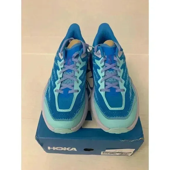 -570 Hoka W Speedgoat 5, Blue, Womens Running Shoes-US 9.5 Womens