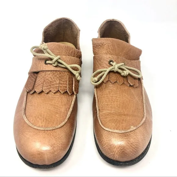 * BIBLIOTEK (Fuso Orario) Italian Leather Shoes 39.5