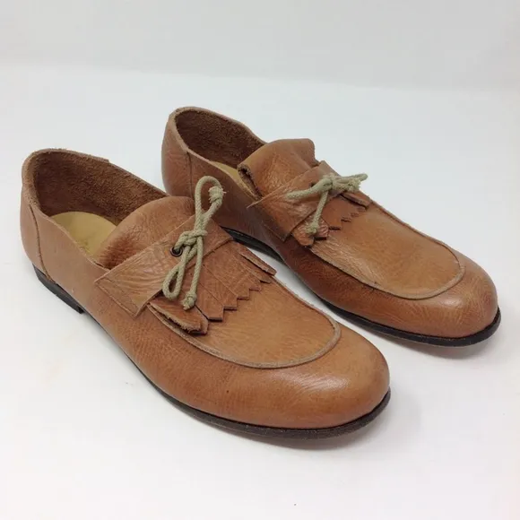 * BIBLIOTEK (Fuso Orario) Italian Leather Shoes 39.5