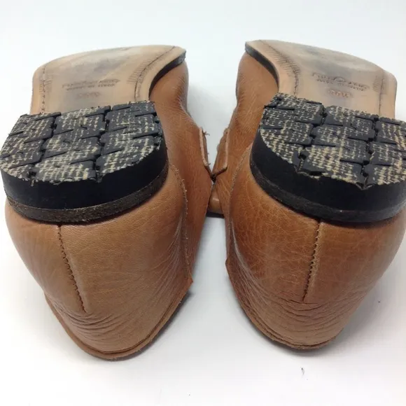 * BIBLIOTEK (Fuso Orario) Italian Leather Shoes 39.5