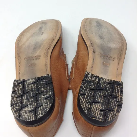 * BIBLIOTEK (Fuso Orario) Italian Leather Shoes 39.5