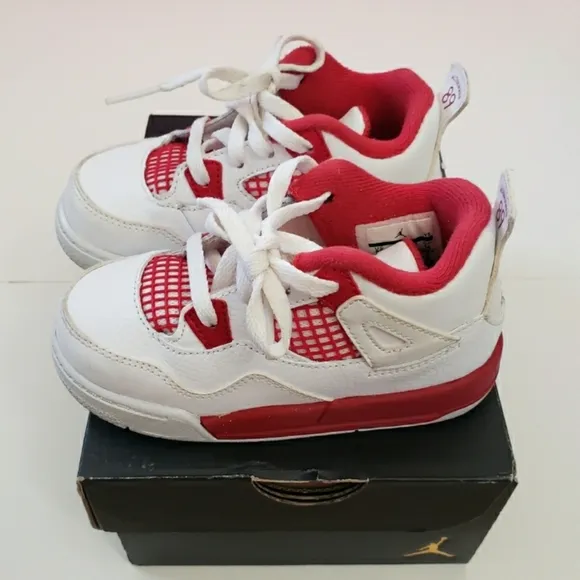 👟 Jordan 4 Retro Kids TS Sneaker Shoes