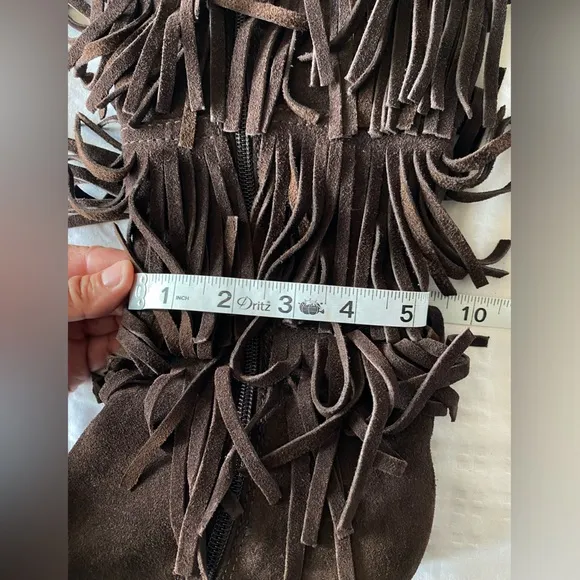 🆕 KORS Michael Kors Fringe Suede Boots