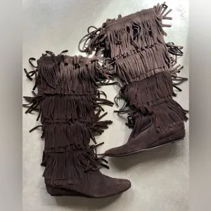🆕 KORS Michael Kors Fringe Suede Boots