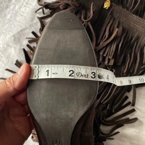 🆕 KORS Michael Kors Fringe Suede Boots