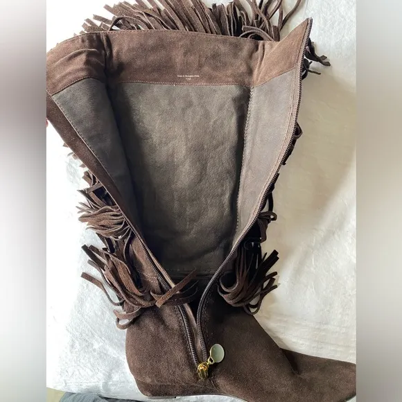 🆕 KORS Michael Kors Fringe Suede Boots