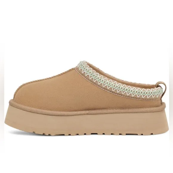 🍂 New UGG Tazz Platform Slipper Sand