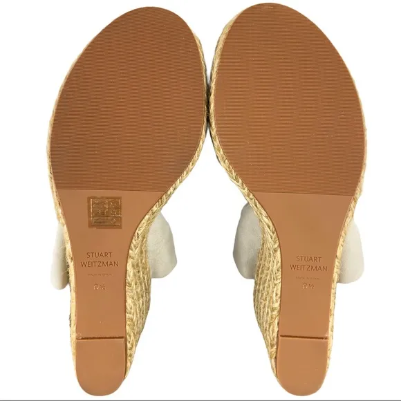🆕 Stuart Weitzman Sarina Knotted Espadrille Wedge