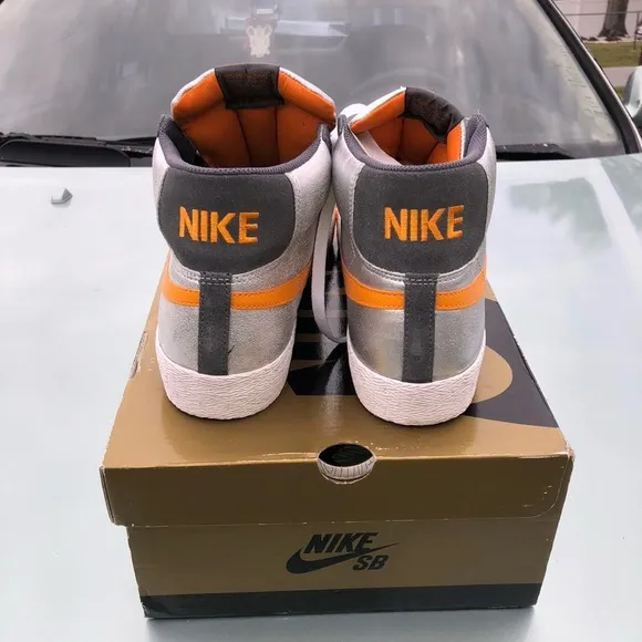 2007 Nike Sb Blazer High Independent Trucks Company Size 10.5 Og All