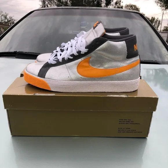 2007 Nike Sb Blazer High Independent Trucks Company Size 10.5 Og All
