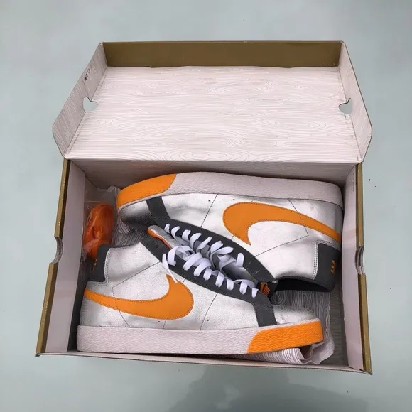 2007 Nike Sb Blazer High Independent Trucks Company Size 10.5 Og All