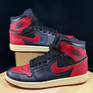 2009 Nike Air Jordan 1 Retro DMP &quot;Chicago Bulls&quot; Sz 7.5/ 9 Wmn (4001) 332550-061