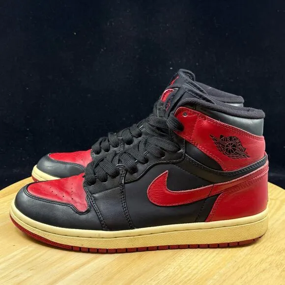 2009 Nike Air Jordan 1 Retro DMP &quot;Chicago Bulls&quot; Sz 7.5/ 9 Wmn (4001) 332550-061