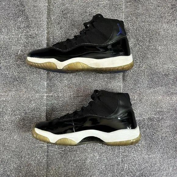 2016 Men's Nike Air Jordan 11 Retro Space Jam Black High Sz 10.5 (378037-003)