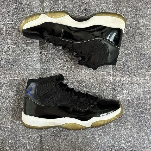 2016 Men's Nike Air Jordan 11 Retro Space Jam Black High Sz 10.5 (378037-003)