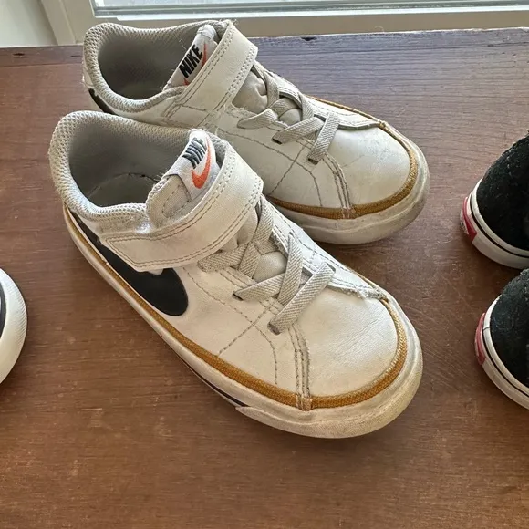 3-pack toddler shoes! Vans and Nike blazers