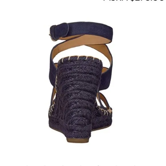 8/9.5 Joie Navy Suede Wedges