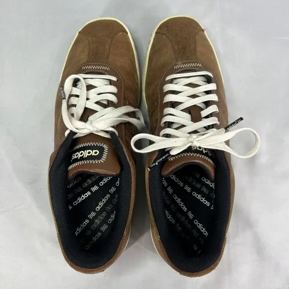 Adidas Adicross II Brown Leather Spikeless Mens Size 10.5 Golf Shoes 671663