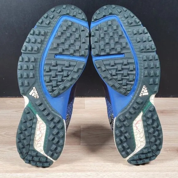 adidas Boost Endless Energy Golf Shoes Mens Size 10.5 Blue Spikeless Q44779