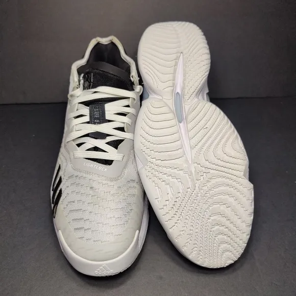 Adidas D.O.N. Issue 4 Basketball Black White Sneaker Mens Shoes Size 13