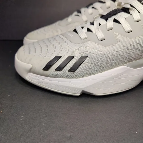 Adidas D.O.N. Issue 4 Basketball Black White Sneaker Mens Shoes Size 13