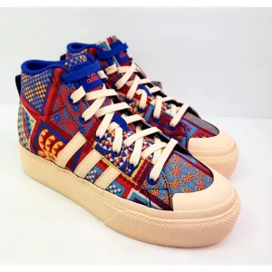 Adidas Farm Rio x Bravada 2.0 Mid Platform Womens Size 6.5 Patchwork Skate Shoes