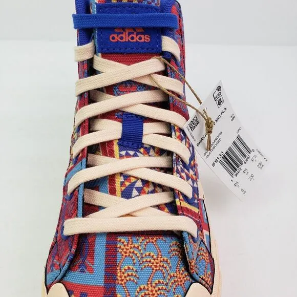 Adidas Farm Rio x Bravada 2.0 Mid Platform Womens Size 6.5 Patchwork Skate Shoes