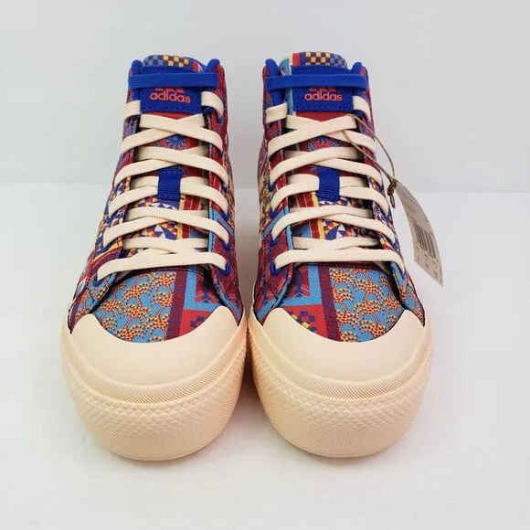 Adidas Farm Rio x Bravada 2.0 Mid Platform Womens Size 6.5 Patchwork Skate Shoes