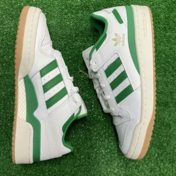 Adidas Forum Low CL Mens Sportswear Shoes White IH7820 NEW* Sz 10