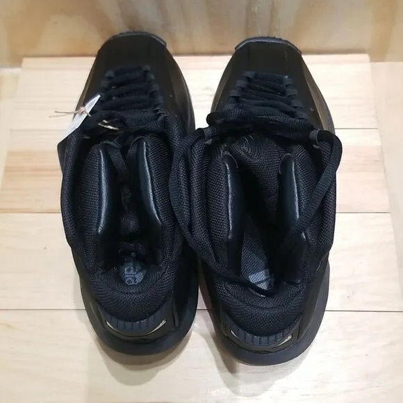 ADIDAS Kobe Bryant Crazy 1 Retro Basketball Shoes Mens Sz 10 triple black)