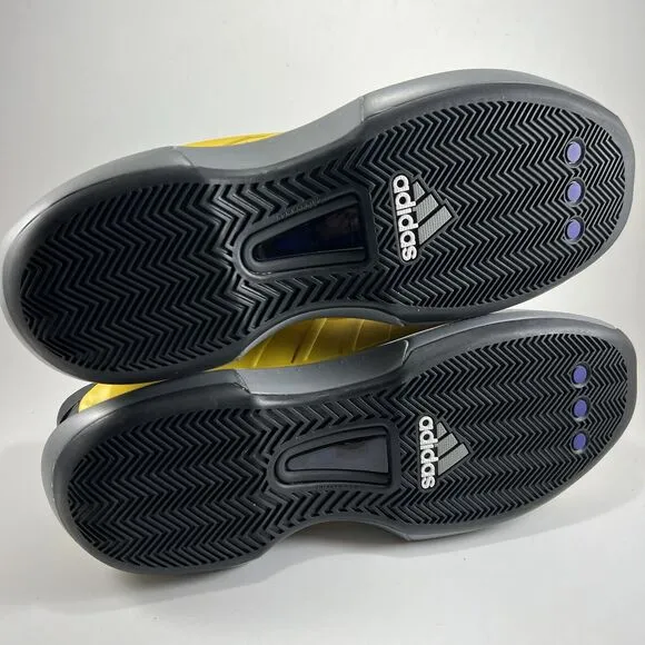Adidas Kobe Crazy 1 Retro Basketball Shoes Lakers Yellow Mens Size 11.5 GY3808