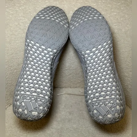 Adidas Mat Wizard 4 grey gray white wrestling shoes sneakers high tops 10