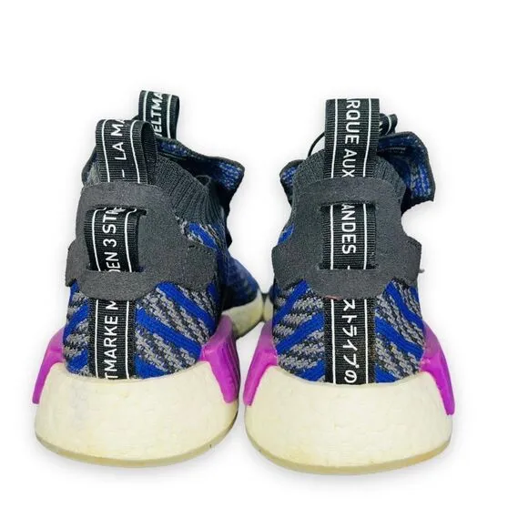 Adidas NMD TS1 Primeknit 'Carbon Energy Ink' BB9177 Men's 8