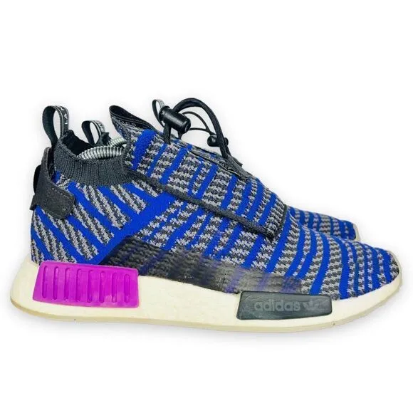 Adidas NMD TS1 Primeknit 'Carbon Energy Ink' BB9177 Men's 8