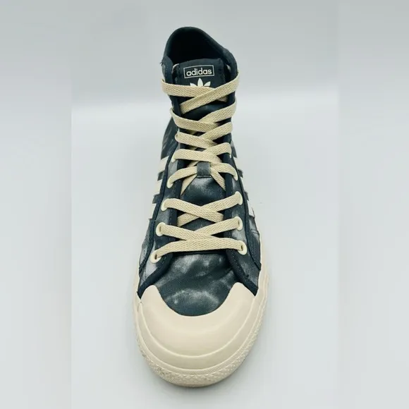 adidas Originals Nizza Hi RF Parley Sneakers Shoes Gray Four Wonder White 10.5