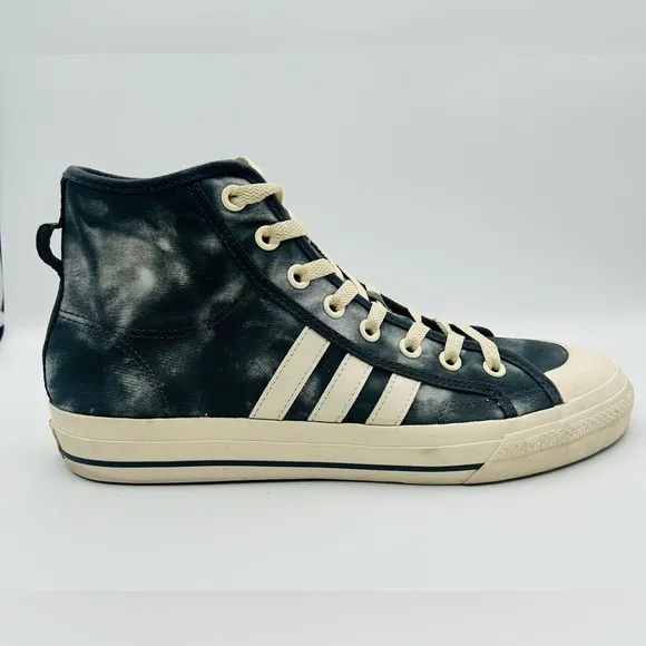 adidas Originals Nizza Hi RF Parley Sneakers Shoes Gray Four Wonder White 10.5