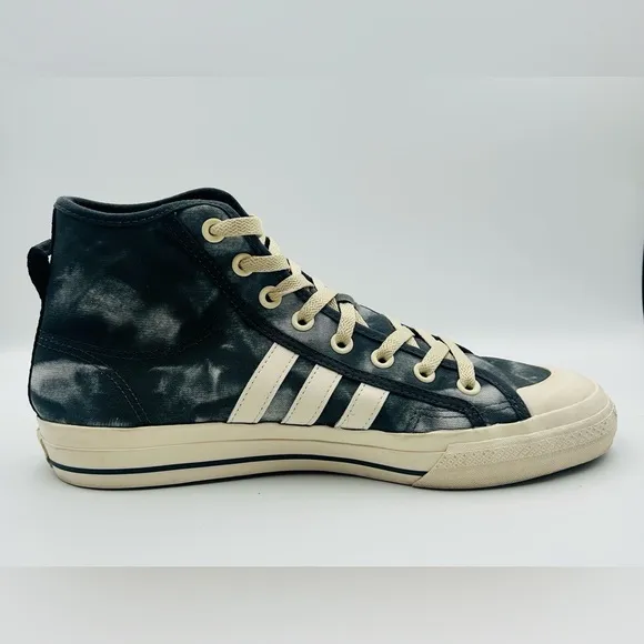 adidas Originals Nizza Hi RF Parley Sneakers Shoes Gray Four Wonder White 10.5