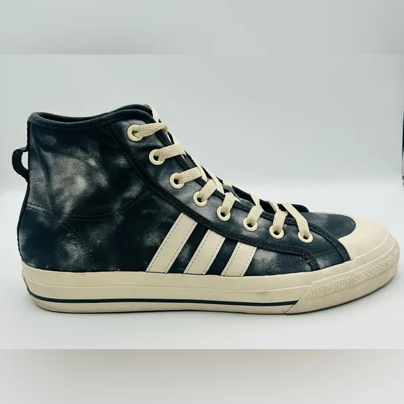 adidas Originals Nizza Hi RF Parley Sneakers Shoes Gray Four Wonder White 10.5