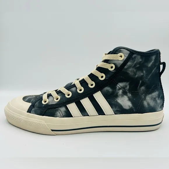 adidas Originals Nizza Hi RF Parley Sneakers Shoes Gray Four Wonder White 10.5