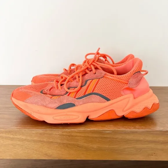 Adidas Ozweego Coral orange men sneakers size 9.5