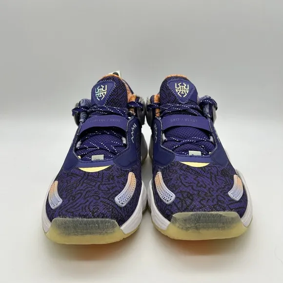 Adidas Shoes Mens Size 7.5 Harden Vol 5 Futurenatural Purple Multicolor H68046