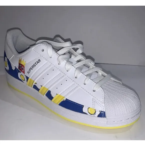 Adidas Superstar x Philip Colbert Save The Lobster Mens Sneakers Shoes Sz 9 NWOB