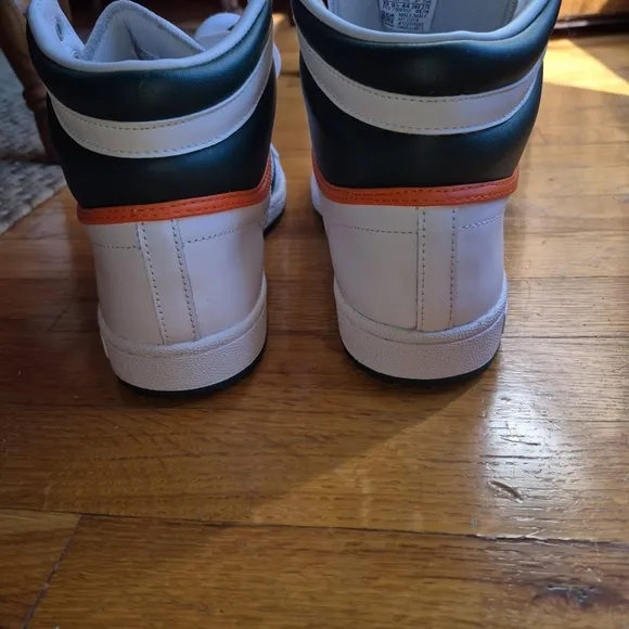 Adidas Top Ten Miami Hurricanes Sneakers Men's US Size 10