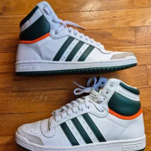 Adidas Top Ten Miami Hurricanes Sneakers Men's US Size 10