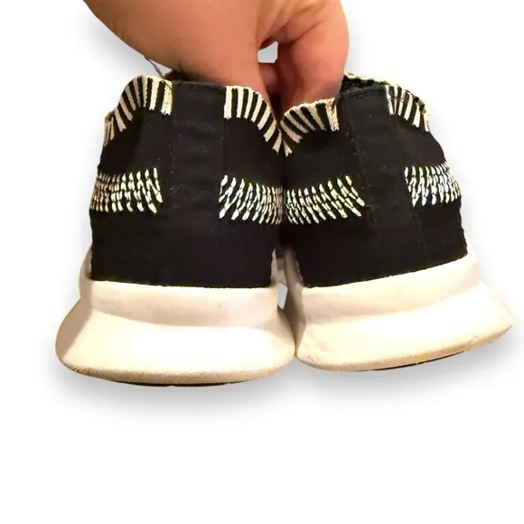 Adidas x Equipment EQT ADV 91-16 White &amp; Black Knit Mesh Activewear Shoes 4.5‎