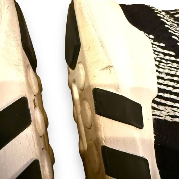 Adidas x Equipment EQT ADV 91-16 White &amp; Black Knit Mesh Activewear Shoes 4.5‎