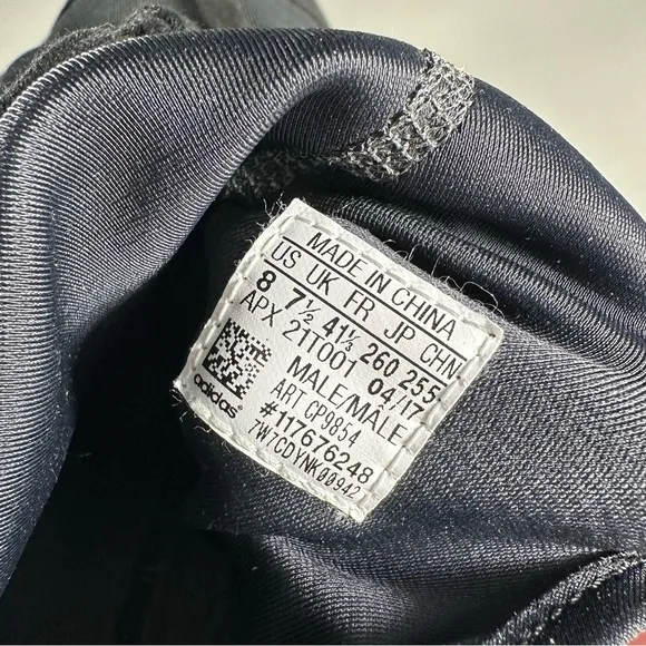 Adidas Y-3 Yohji Yamamoto Qasa High Triple Black Sneakers