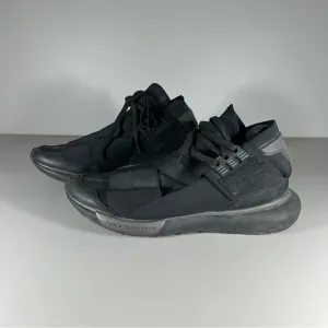 Adidas Y-3 Yohji Yamamoto Qasa High Triple Black Sneakers