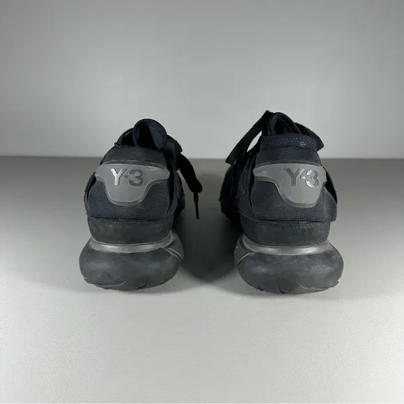 Adidas Y-3 Yohji Yamamoto Qasa High Triple Black Sneakers